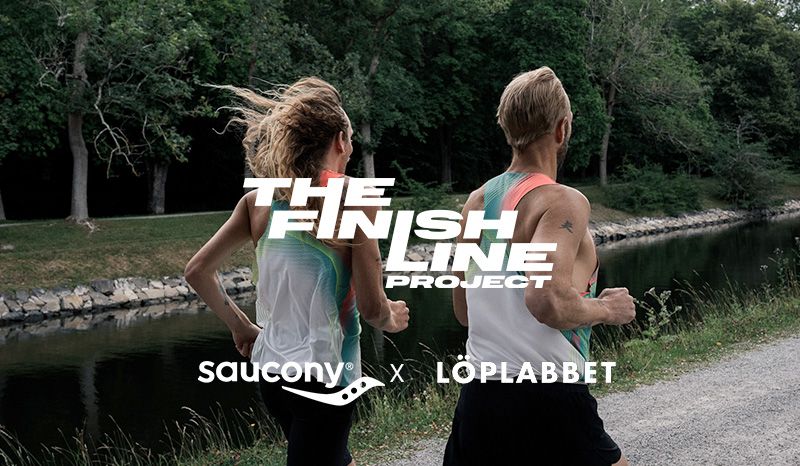 Löpare under The Finish Line Project