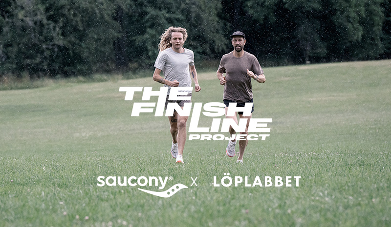 Avslutande löppass under The Finish Line Project
