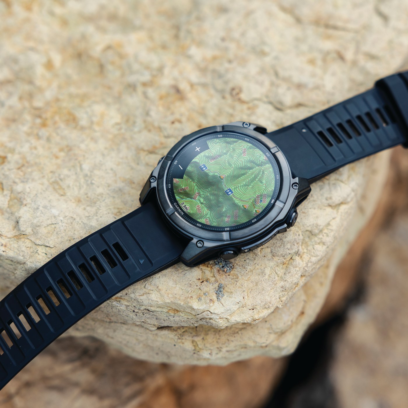 Garmin fēnix 9 Pro inReach Solar med karta