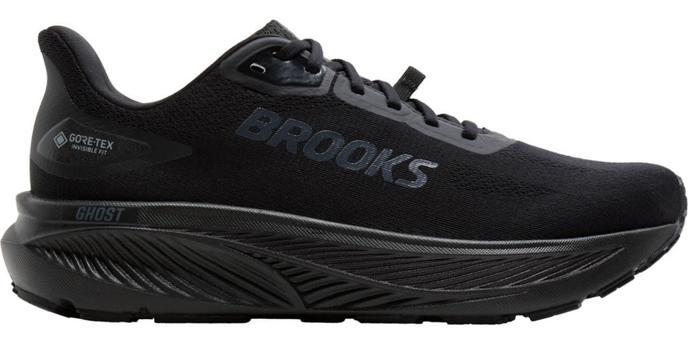 Brooks Ghost 18 GTX, sidovy med tån åt höger