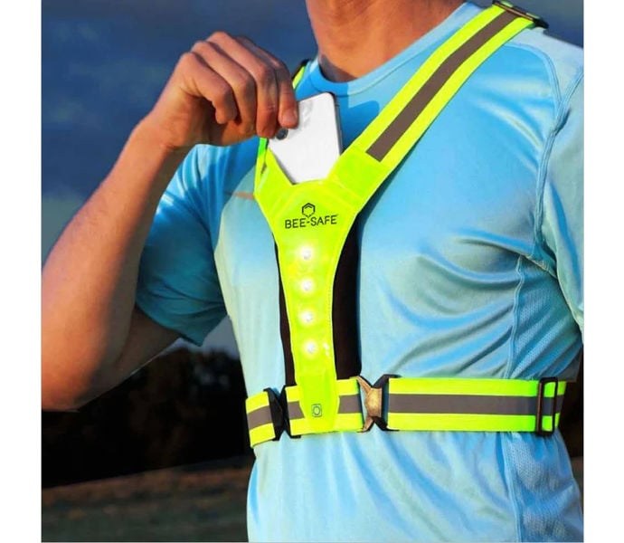 BEE-SAFE LED Harness Phone Pocket – annan vy