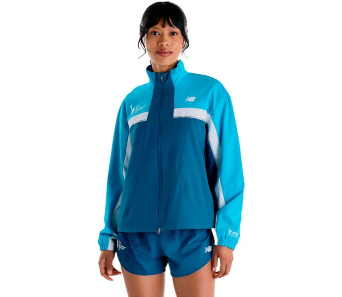New Balance NYC MARATHON JACKET LÖPARJACKA Blå