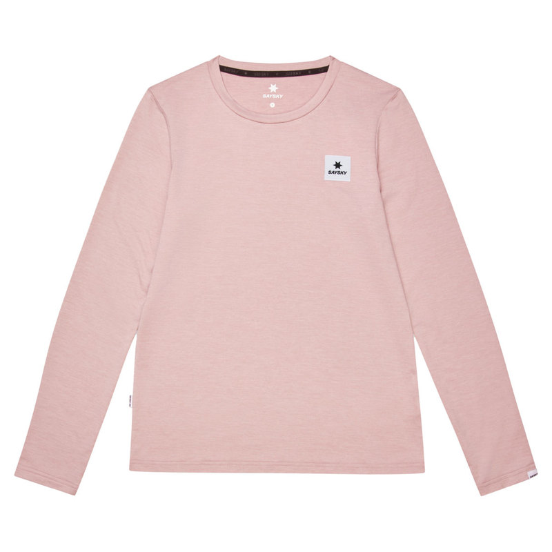 SAYSKY Clean Pace Long Sleeve Löpartröja, PINK