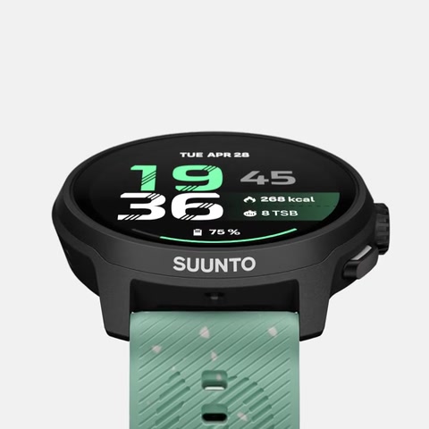 Suunto Run 2 i färgen Aloe Green